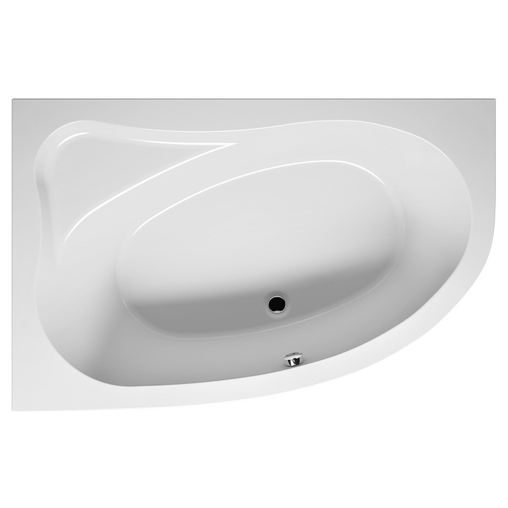 Riho Aryl aszimmetrikus kád, jobbos, 153, 5x100, 5 cm