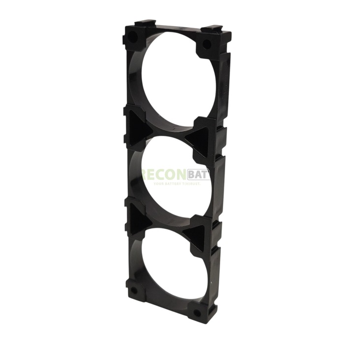 Suport plastic 1x3 pentru celule 32700, robust, organizare eficientă, siguranță sporită, multicolor