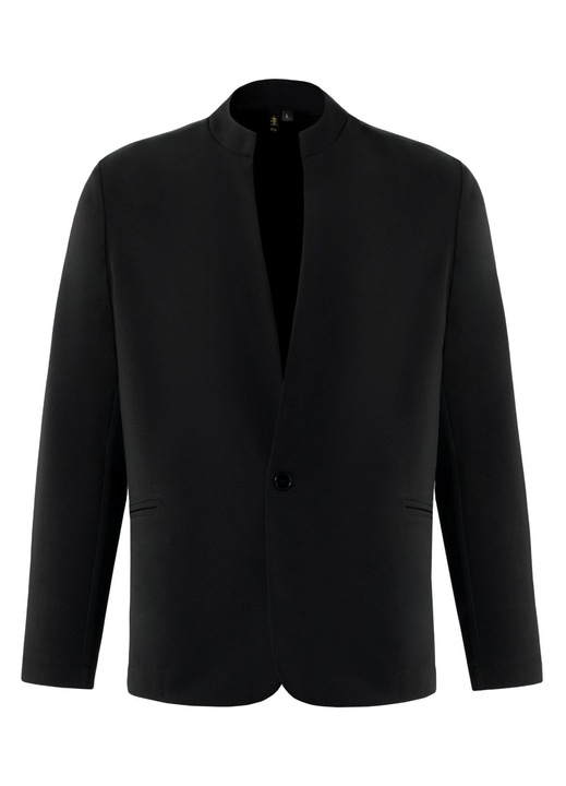 Sacou unisex Axon, 2 buzunare, negru, poliester