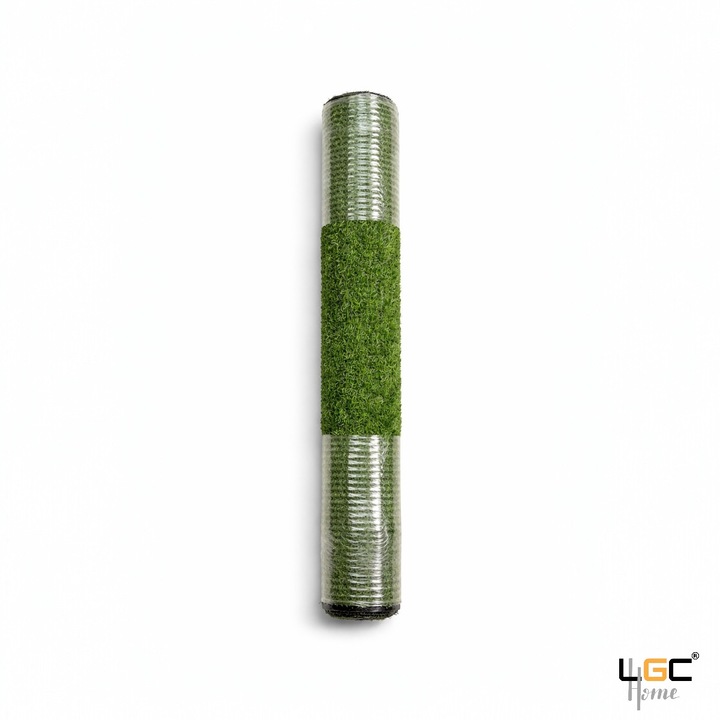 Изкуствена трева 1x3м, Плътна синтетична трева за балкон, тераса и двор, Естествен вид, Лесен монтаж, Наситено зелено LGCHome®