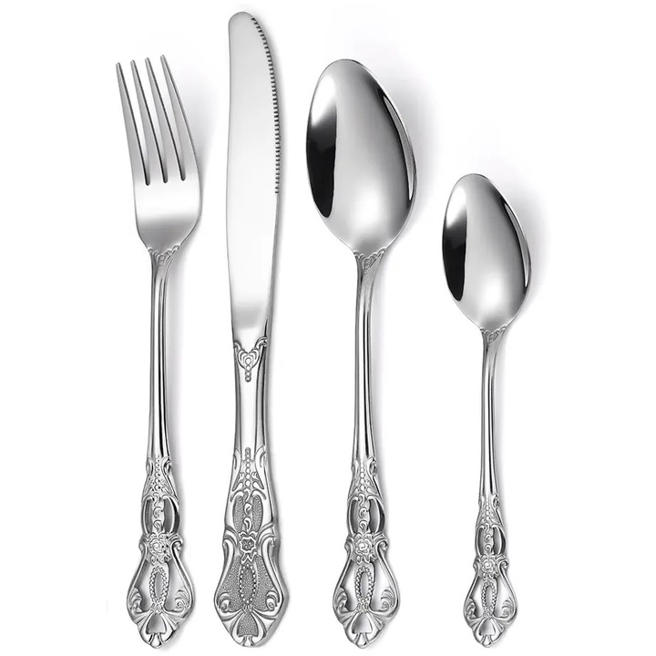 Set de tacamuri 24 piese SP-27322 - Argintiu