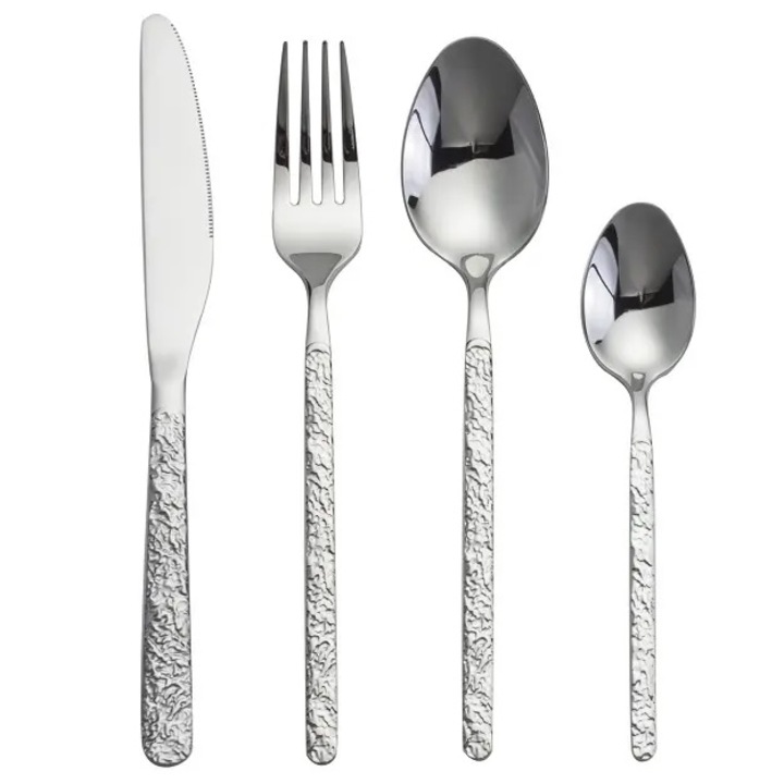 Set de 24 de ustensile GL-27312 - Argintiu