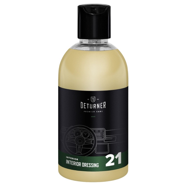 Deturner Interior Dressing - Protectie si Revitalizare Interior cu Finisaj Satinat si Efect Antistatic - 500 ml