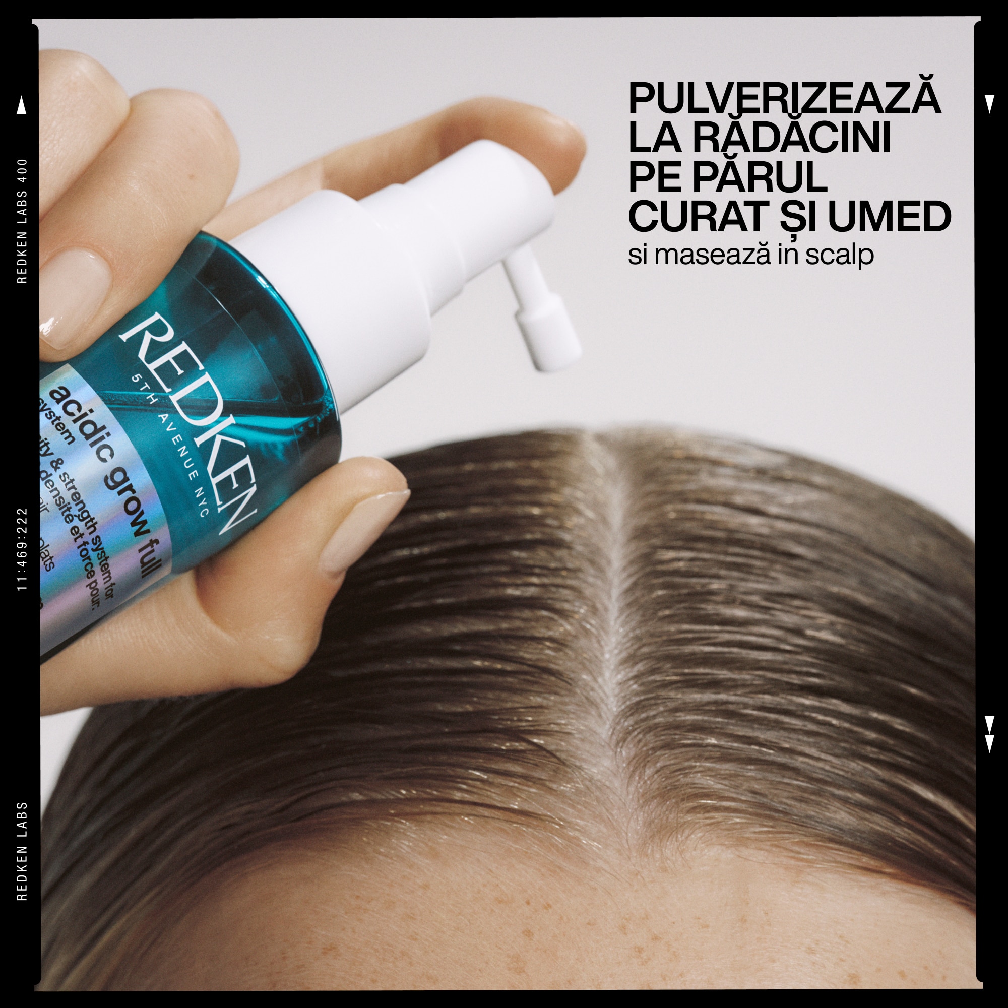 Serum Redken Acidic Grow Full System pentru echilibrarea pH-ului