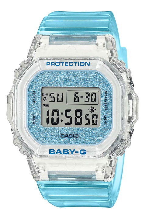 Casio, Baby-G uniszex többfunkciós digitális karóra, Jégkék