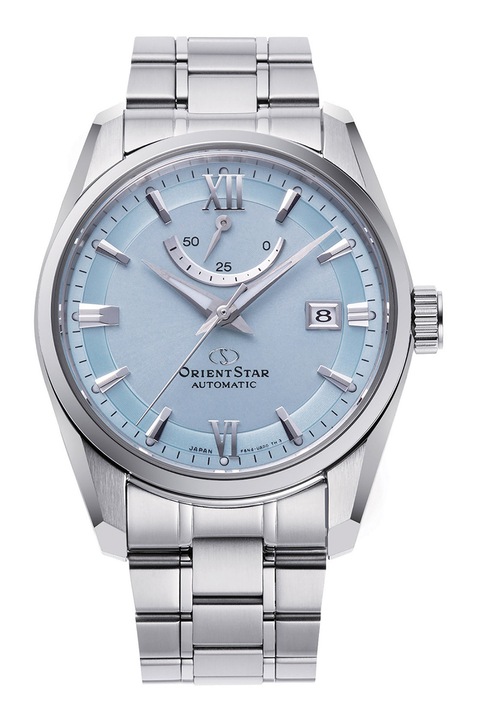 ORIENT, Rozsdamentes acél mechanikus karóra, Ezüstszín