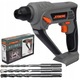Rotopercutoare STHOR 20V SDS+ 1,1J, set cu 3 burghie 6x8x10mm, pentru beton si lemn