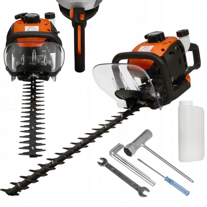 Foarfeca de tuns gard viu Kraft&Dele KD173, 3,5kW, 650mm, motor 25,4cc, 7kg