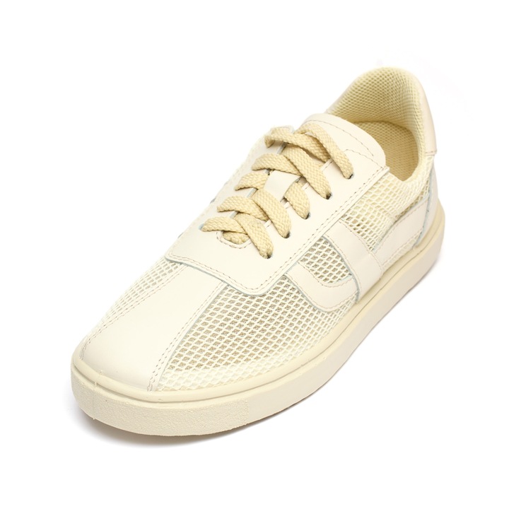 Pantofi sport piele Tellus 0001/3, Bej