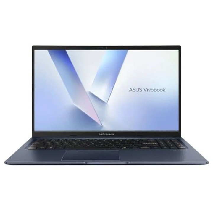 Laptop Asus Vivobook 15 M1502NAQ-BQ048, 15.6 inch 1920 x 1080, AMD Ryzen AI 7 170 8 C / 16 T, 3.2 GHz - 4.75 GHz, 4 MB 16 MB cache, 16 GB DDR5, 512 GB SSD, AMD Radeon 680M, Free DOS, Tastatura International, Quiet Blue