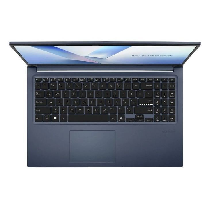 Laptop Asus Vivobook 15 M1502NAQ-BQ048, 15.6 inch 1920 x 1080, AMD Ryzen AI 7 170 8 C / 16 T, 3.2 GHz - 4.75 GHz, 4 MB 16 MB cache, 16 GB DDR5, 512 GB SSD, AMD Radeon 680M, Free DOS, Tastatura International, Quiet Blue