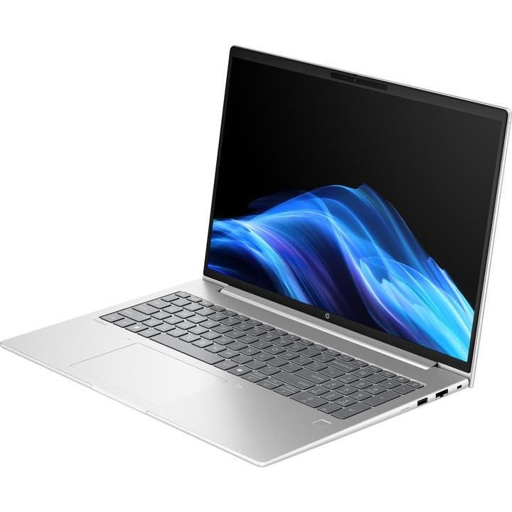 Laptop HP ProBook 4 G1i, 16 inch 1920 x 1200, Intel Core Ultra 5 - 225U 12 C / 14 T, 1.5 GHz - 4.8 GHz, 16 GB DDR5, 512 GB SSD, Intel Graphics, Fara sistem de operare, Tastatura International, Argintiu