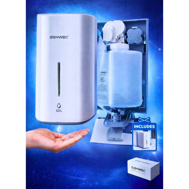 Folyékony szappan és gél automata adagoló