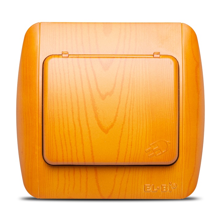 Priza, ELBI, Plastic, Alb, 1 punct de montare, IP20