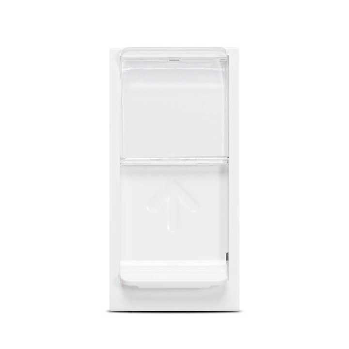 Priză simplă, Schneider, plastic, alb, date, 1 x RJ45 UTP CAT5e