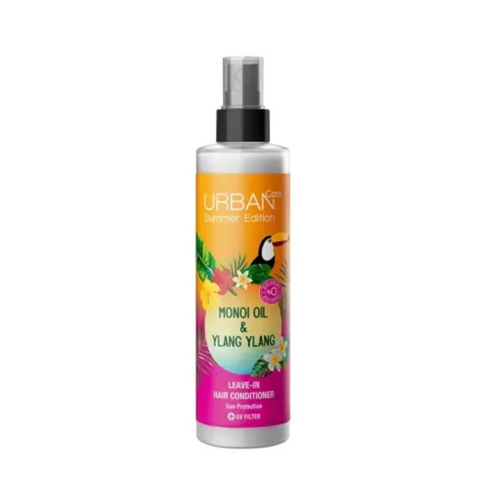 Urban Care öblítés nélküli balzsam spray, Monoi és Ylang Ylang olaj, 200ml