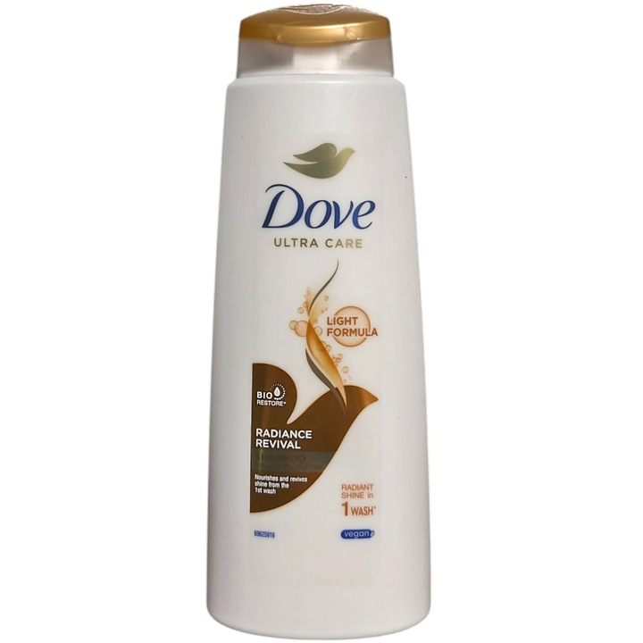 Sampon, Dove, Ultra Care Radiance Revival, 400 ml, pentru par uscat