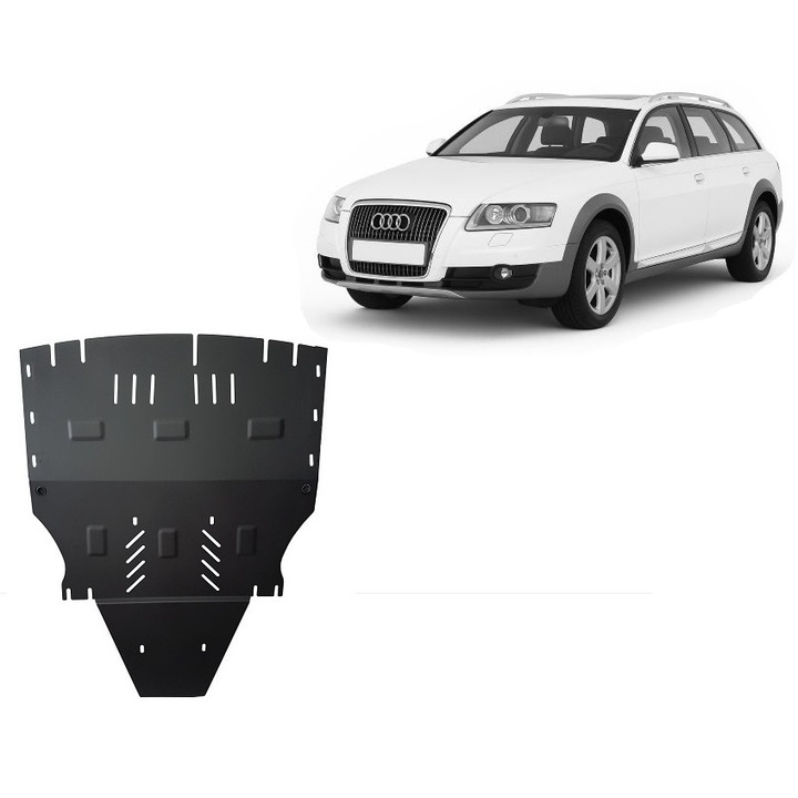 Scut motor Audi A6 Allroad 2 - fara lateral ( 2005 - 2011 )