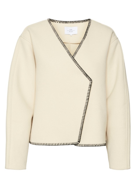 Geacă tricotată Vero Moda Lenna, crem, S