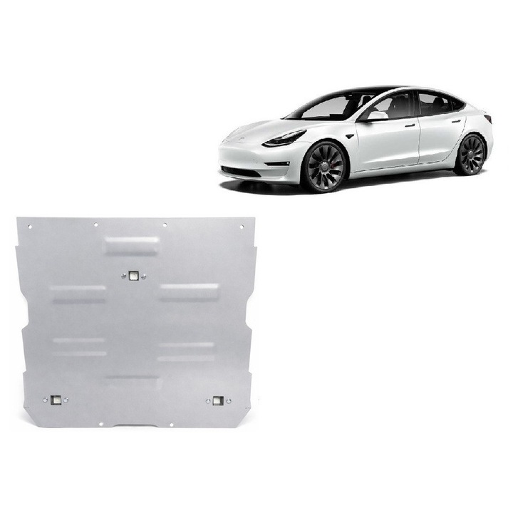 Scut motor fata din aluminiu Tesla Model 3 AWD ( 2017 - 2026 )