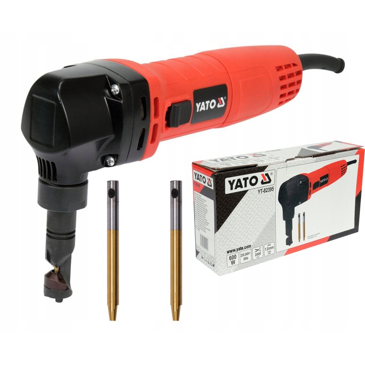 Nibbler electric 600W, taiere blana, 1.8mm, 230-240V, 2kg, set cu 2 lame