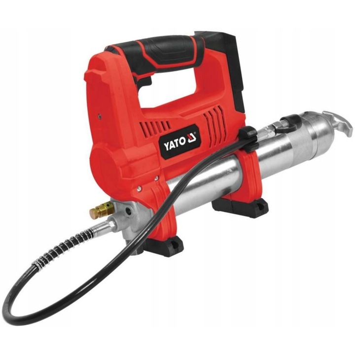 Pompa de unsoare 18V, 620 bar, capacitate 600g, lungime furtun 76cm, fara acumulator si incarcator