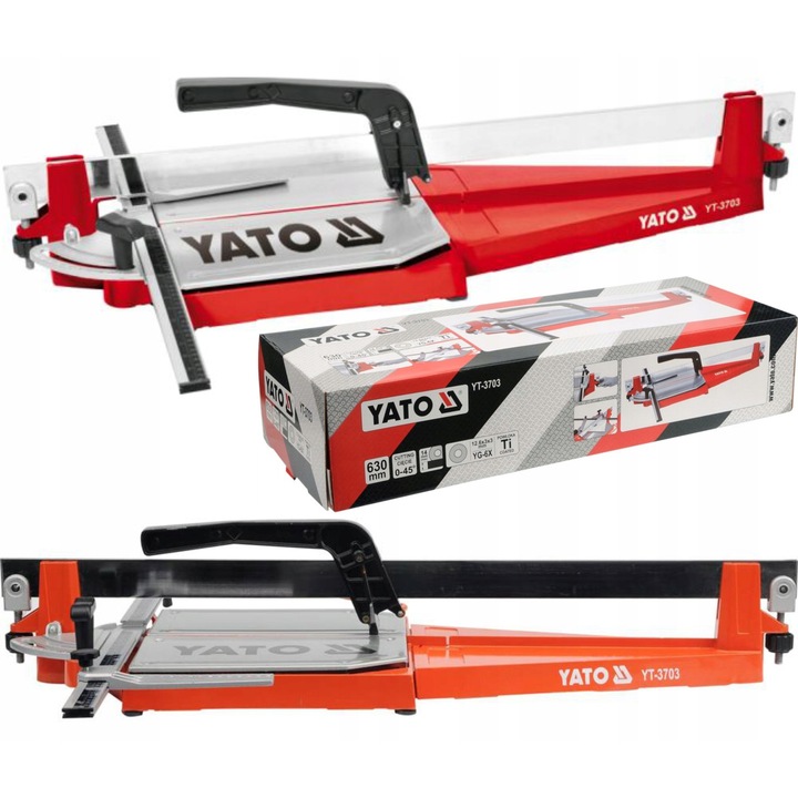 YATO DISPOZITIV DE TAIAT GRESIE 630mm MASINA DE TAIAT PLACI PRECISA PROFI