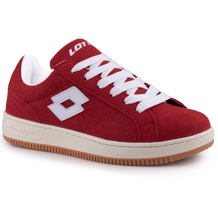 Tenisi barbati Lotto Yarin, sintetic, rosu, usori, 42 EU