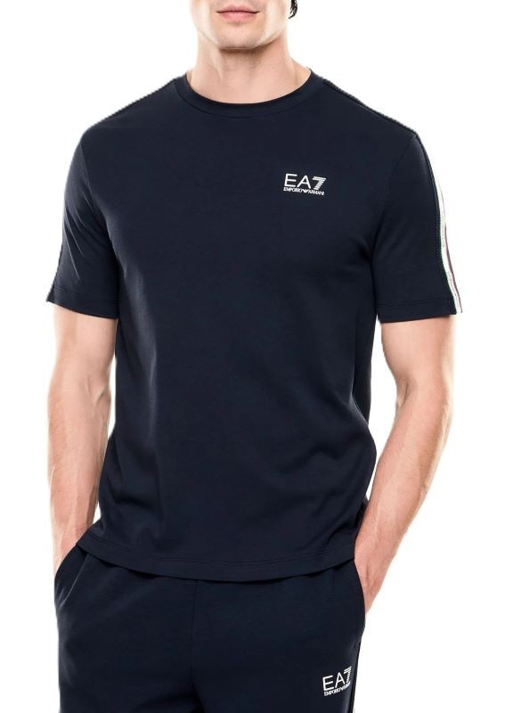 Tricou barbati EA7 TRAIN ITALIAN SPIRIT M TEE SS CO ST, Bumbac