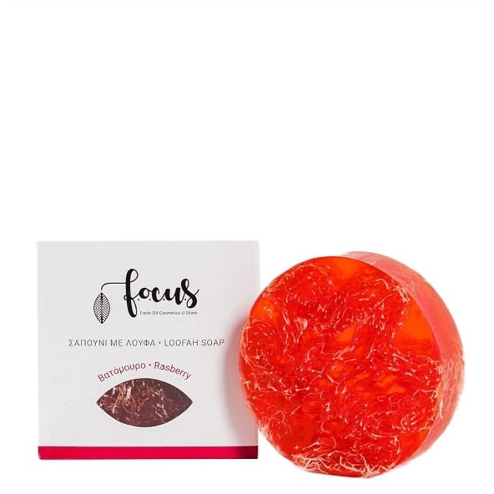Sapun de corp cu lufa si aroma de Batomouro, Focus