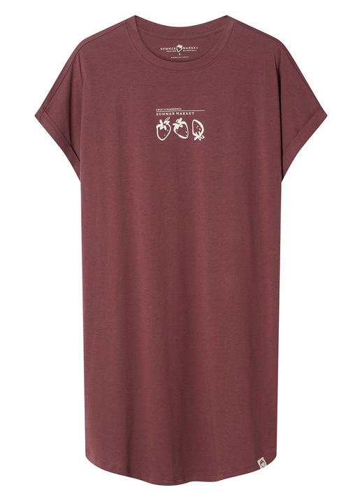 Camasa de noapte, dama, Maro bronz Evika Henderson, Grafic