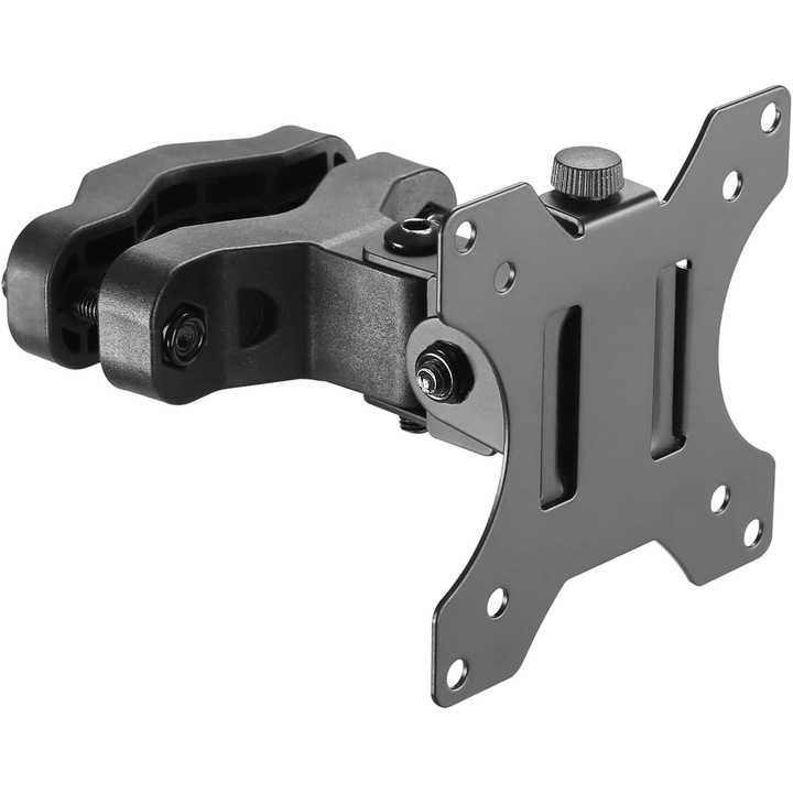 Maclean MC-983 monitortartó, 17-32 hüvelyk, 28-60 mm csőre rögzíthető, fekete, 8 kg teherbírás