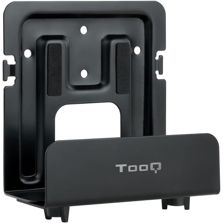 TooQ TQMPM4776 univerzális fali tartó, fekete, 128x127x47-76mm, maximális teherbírás 5kg