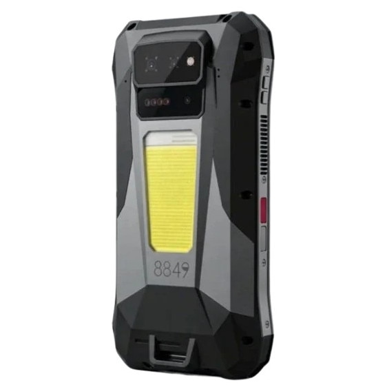 Telefon mobil Unihertz 8849 Tank X, 5G, Proiector DLP 220 lumeni, Ecran 6.78" FHD+ 120Hz, 32GB RAM, 512GB ROM, Negru