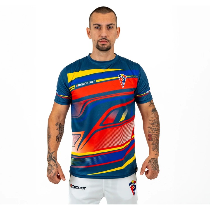 Tricou Knockout FRB, Albastru