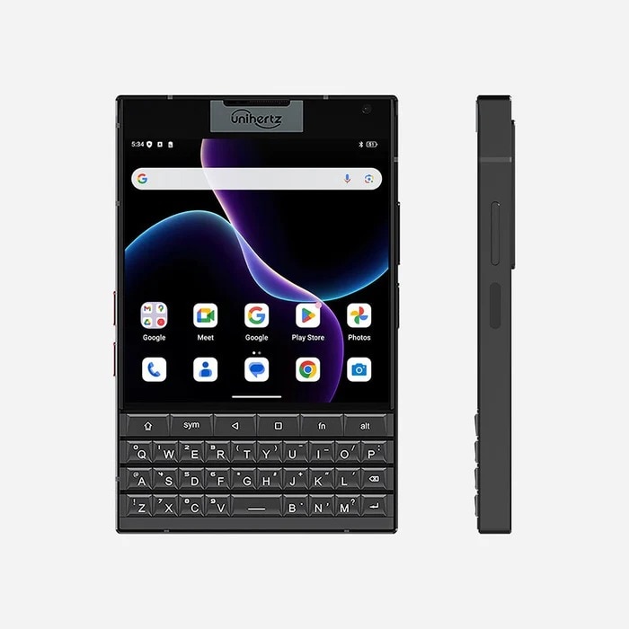 Smartphone Unihertz Titan 2 5G, 12GB RAM, 512GB stocare, tastatura fizica QWERTY, Android 15