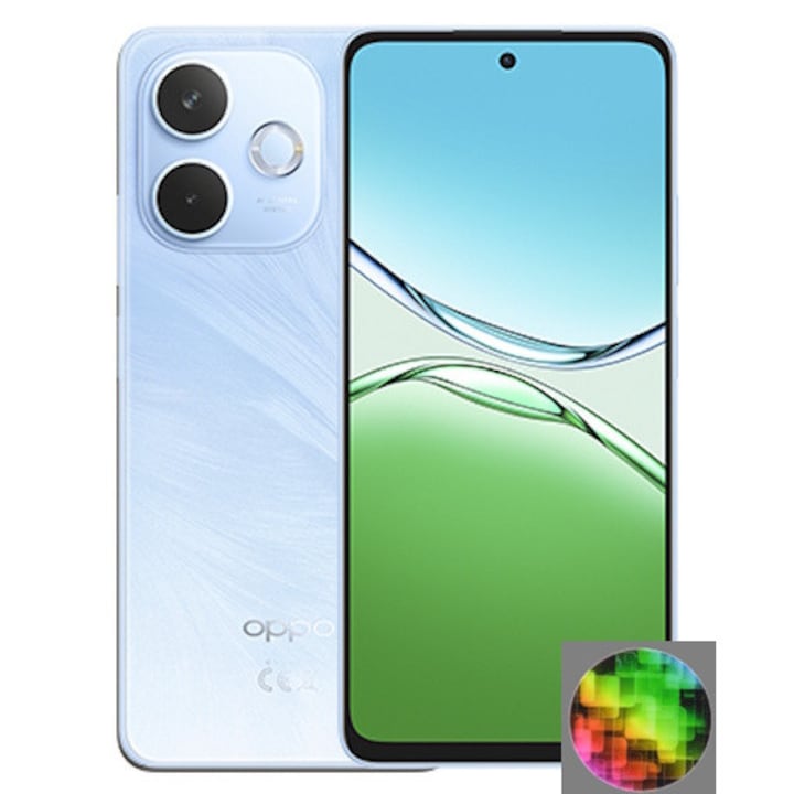 Telefon mobil OPPO A5 Pro, Dual SIM, 8GB RAM, 256GB, 4G, Blue, Suport stand adeziv POP multicolor