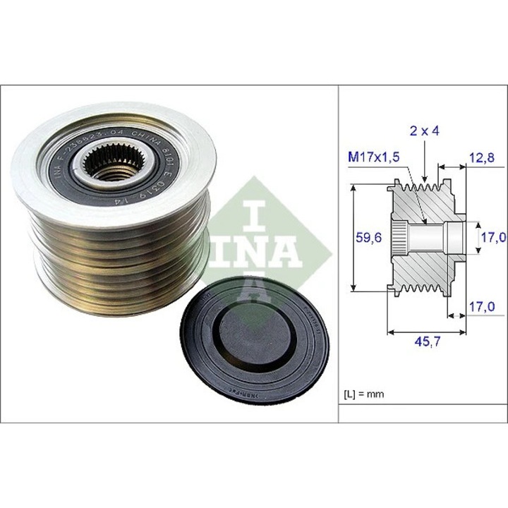 Fulie Alternator 535015010 Nissan Vanette