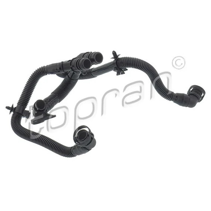 Furtun, Aerisire Bloc Motor De La Capacul Culbutori Catre Galeria De Admisie 116496 Audi A4 B7/A6 C6/A8 D3