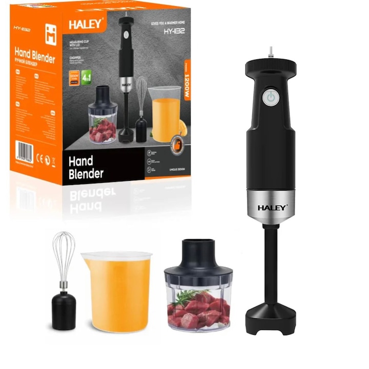 Blender 2000W, capacitate 2L, auto-curatare, plastic, pentru smoothie-uri