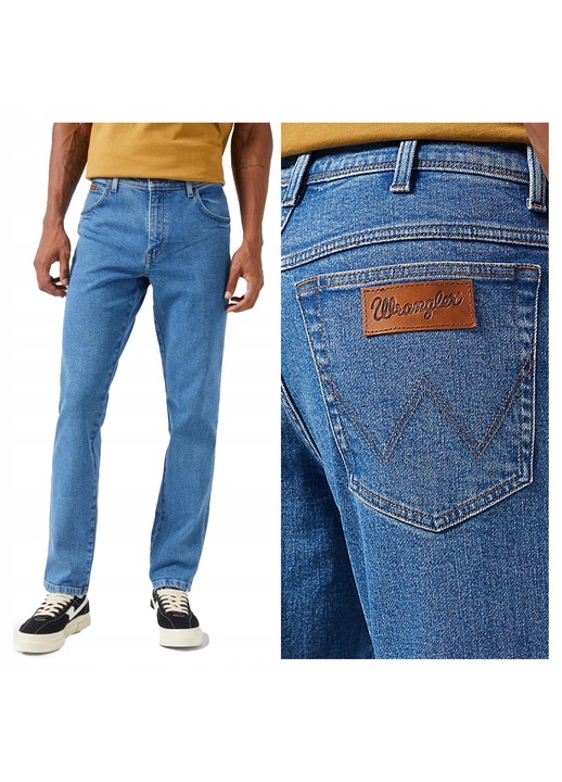 Kék Slim Fit Farmer 5 Zsebbel, Kék