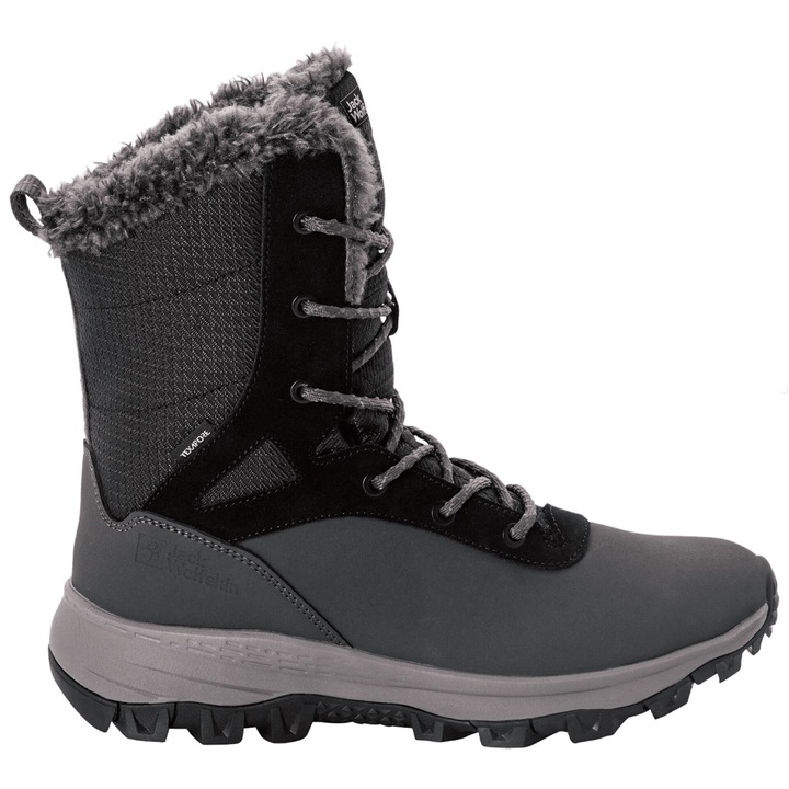 Cizme dama Jack Wolfskin Everquest Texapore Snow High-Gri/Negru-40