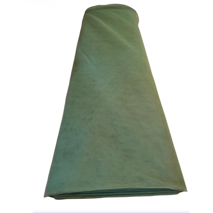 Tiul Kaki 150 cm – Material la Metru pentru Decor, Costume si Proiecte Handmade