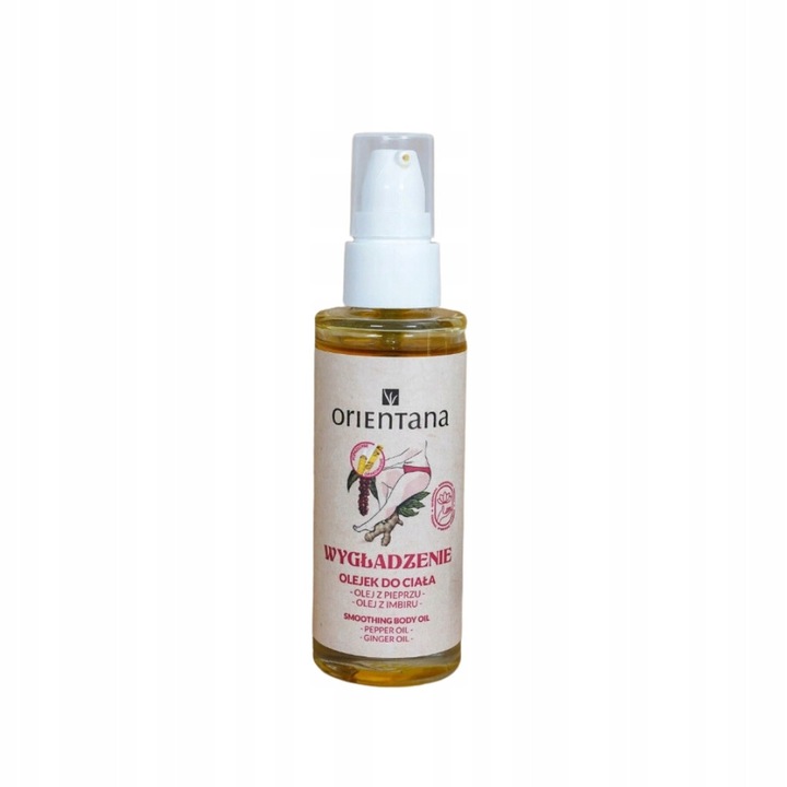 Orientana testápoló, 50 ml, borsolaj, gyömbérolaj, bőrsimító hatás