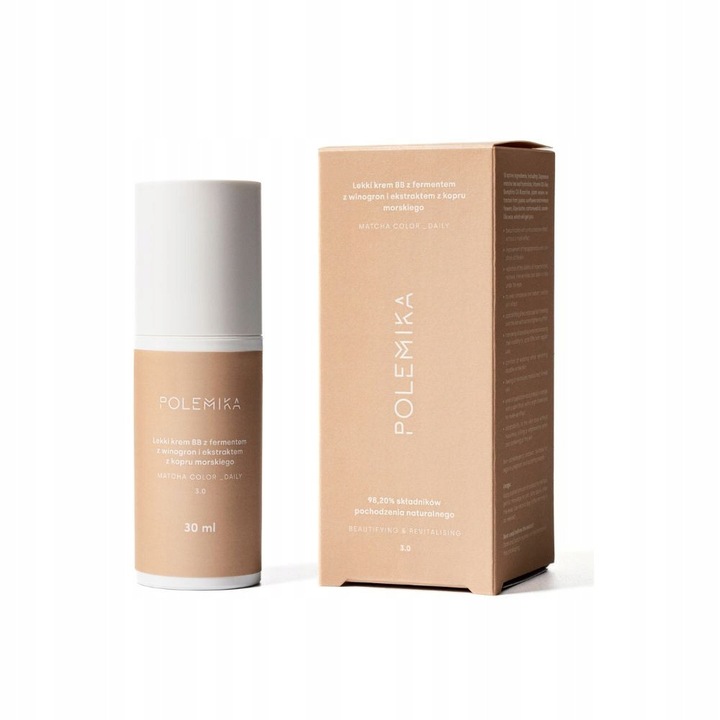 Fond de ten BB, Polemika, Nr 3, 30ml, hidratant, efect matifiant