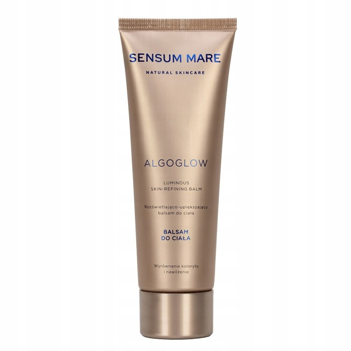 Sensum Mare testápoló balzsam, ALGOGLOW, 125 ml, ragyogó hatás, intenzív hidratálás