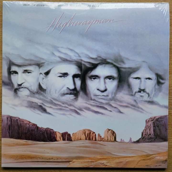 Waylon Jennings • Willie Nelson • Johnny Cash • Kris Kristofferson – Highwayman - LP