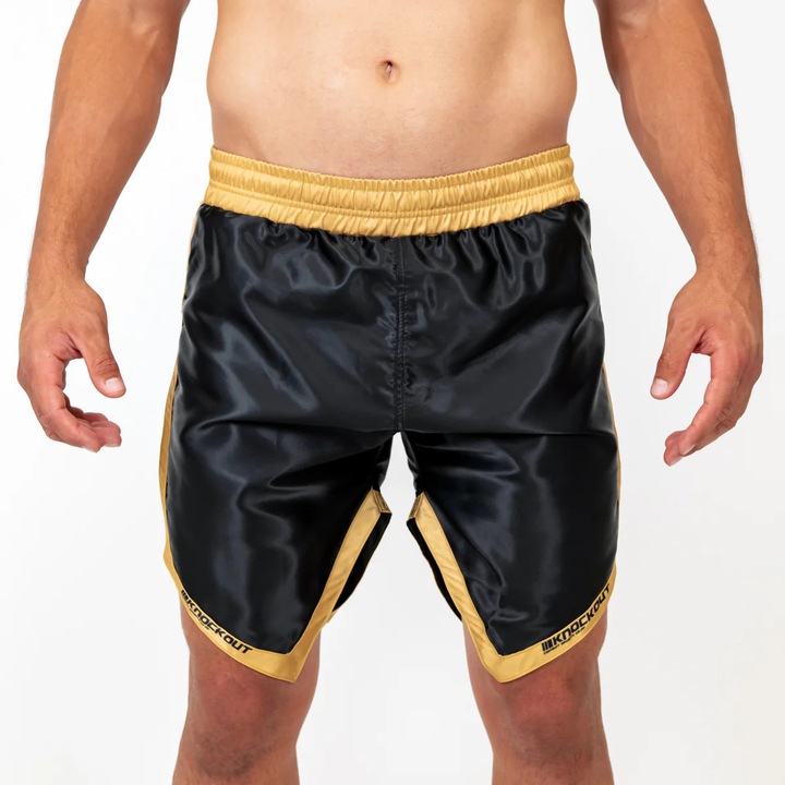 Sort Kickbox Knockout K1, Negru/Auriu