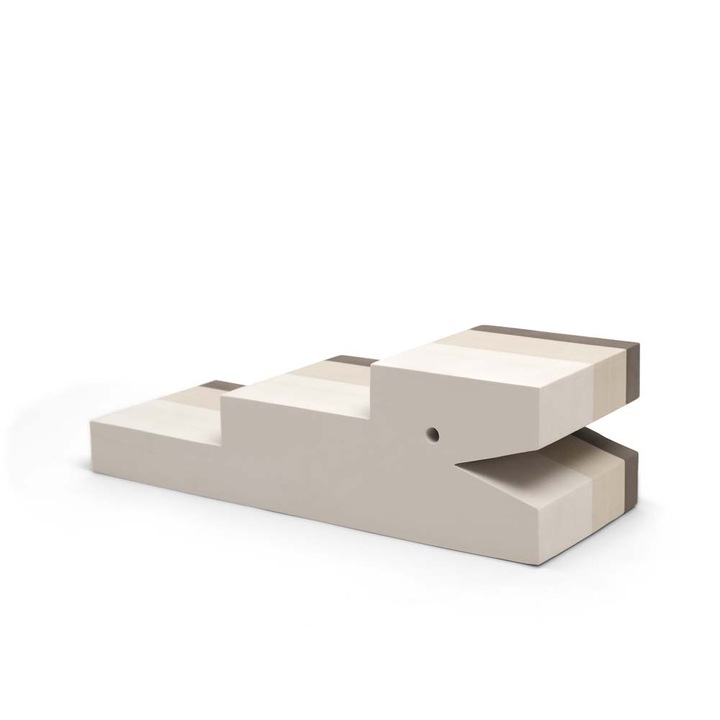 Krokodil L szenzoros játék, bObles, szürke, 1 év, EVA hab