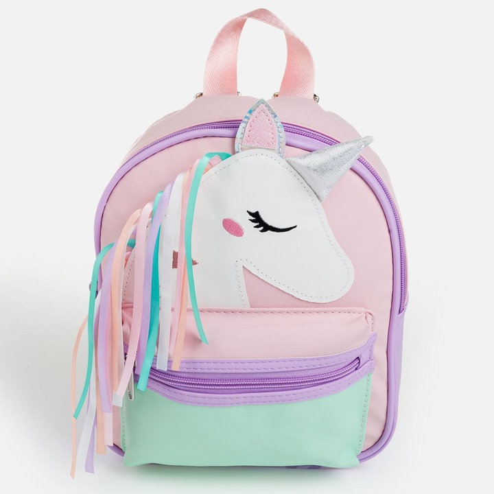 Gyermek hátizsák egyszarvú, rózsaszín, méretek meg nem adva